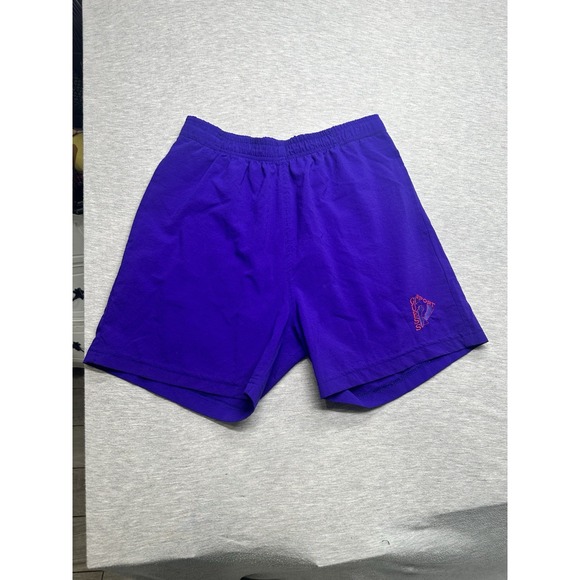 VTG‎ 80s Men's Guess Purple Sport Short Shorts S/M - Picture 1 of 6
